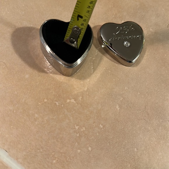 25th Wedding Anniversary Ring/Trinket Container - Picture 5 of 7